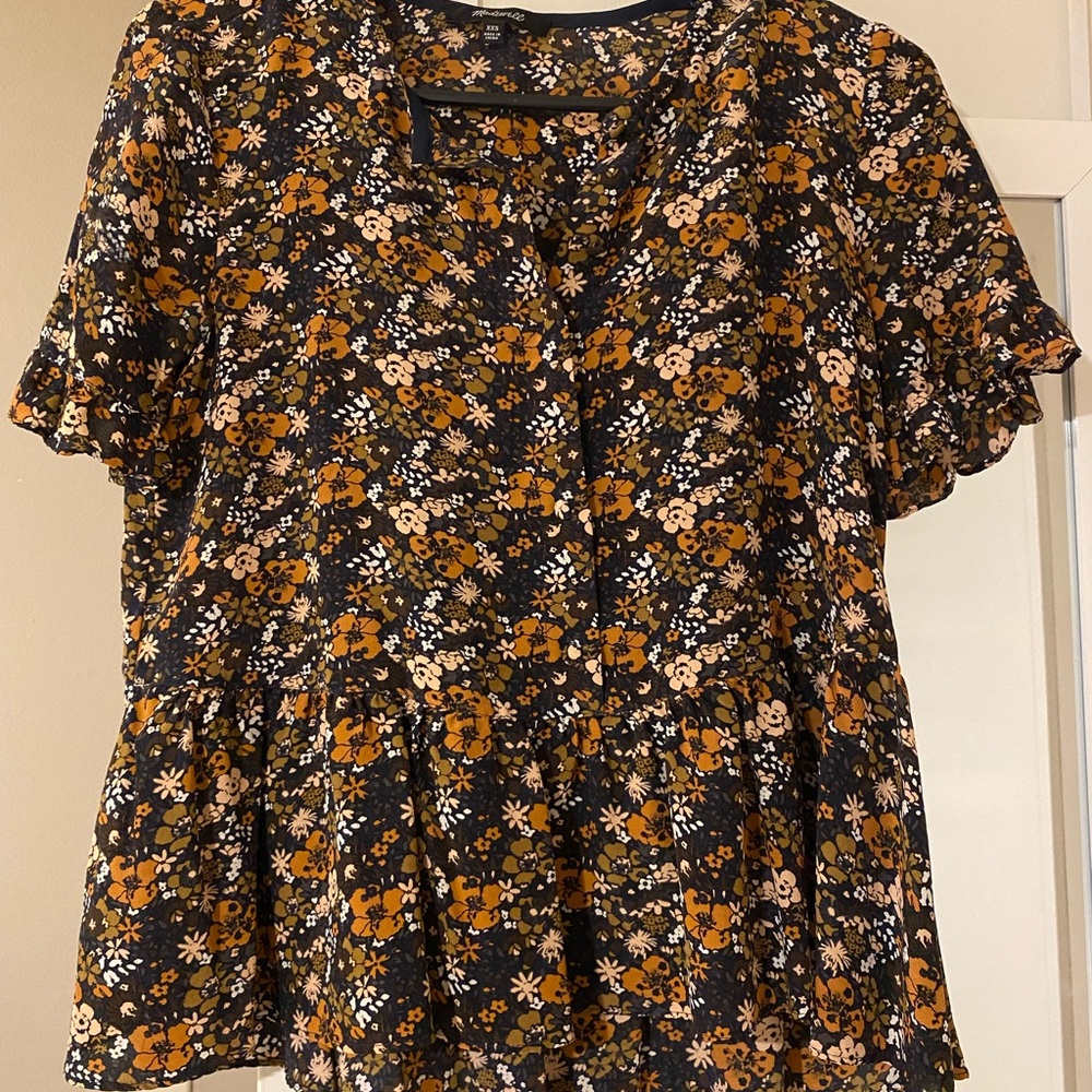 Madewell Floral Print Women's blouse